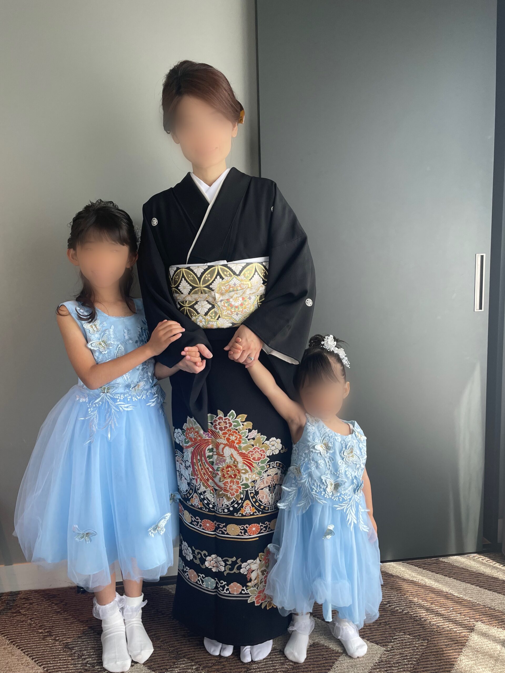 留袖の着付け事例