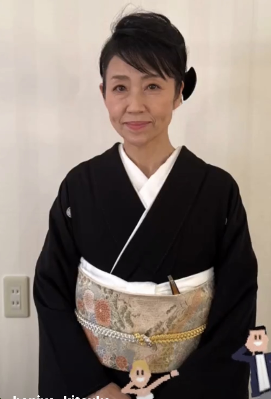 留袖の着付け事例