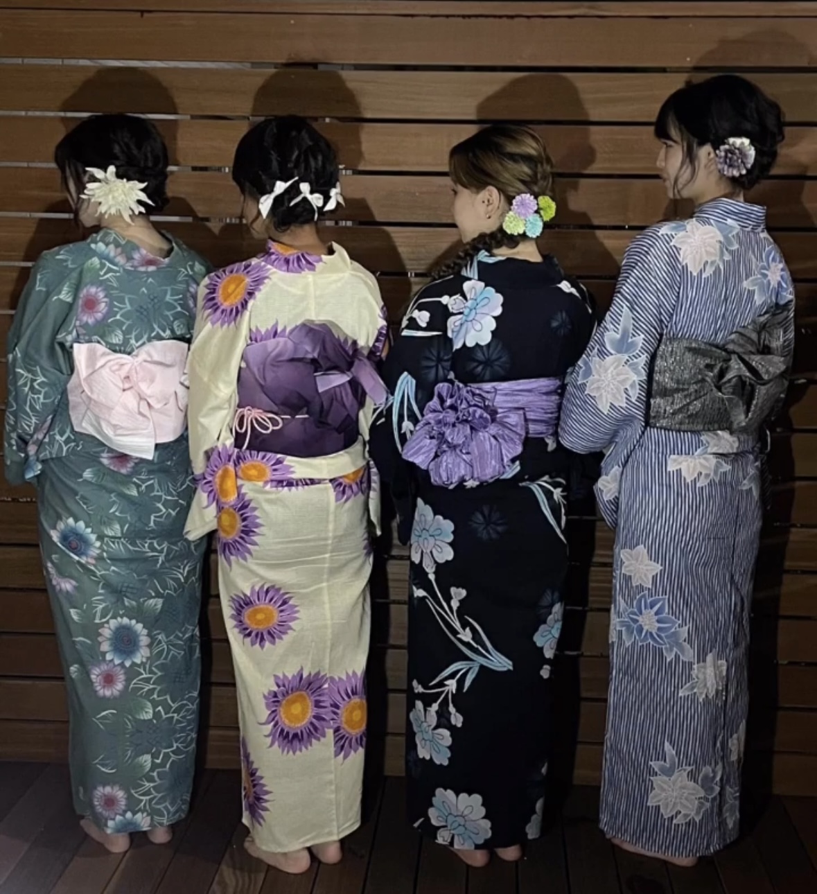浴衣の着付け事例