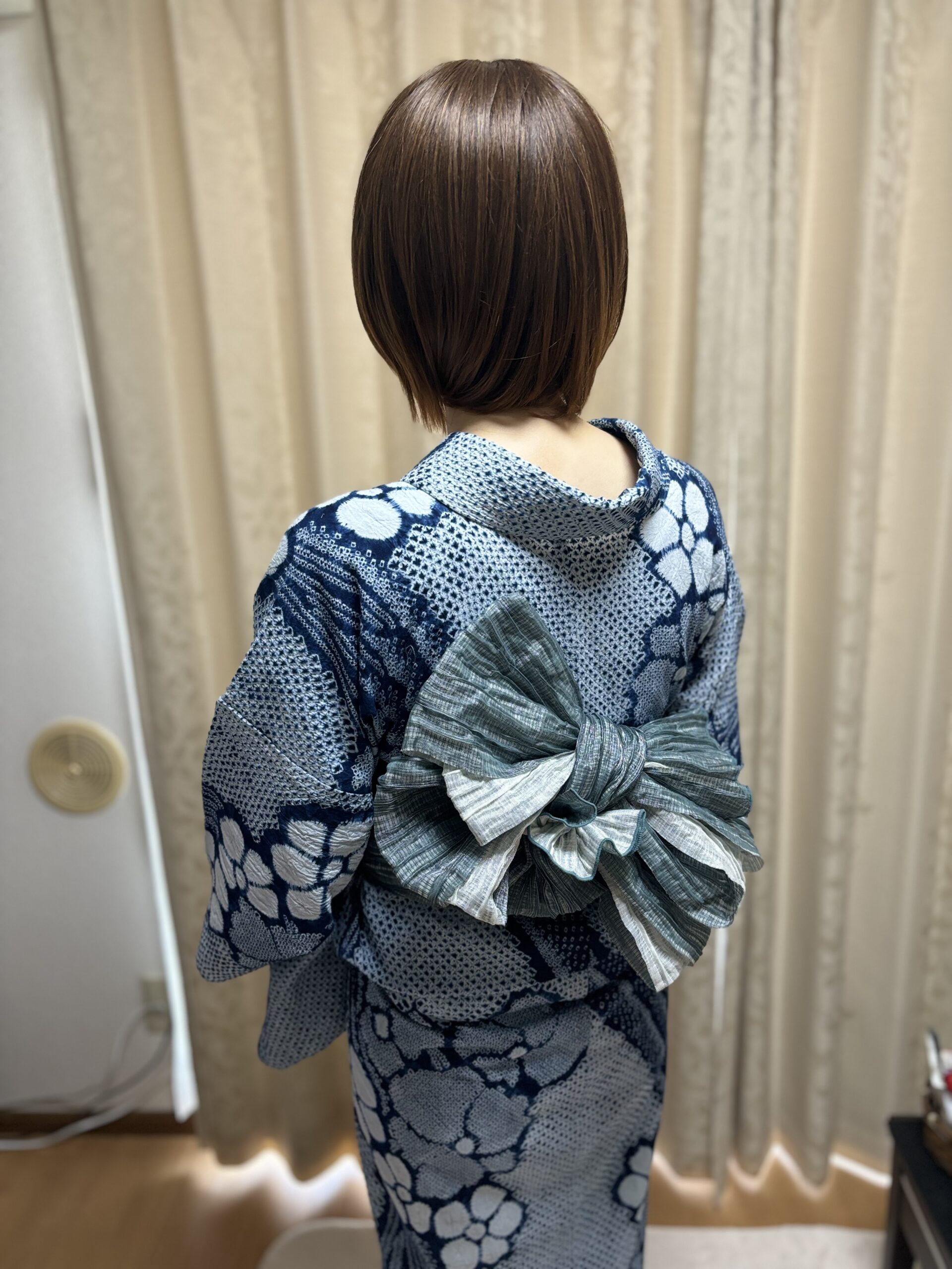 浴衣の着付け事例