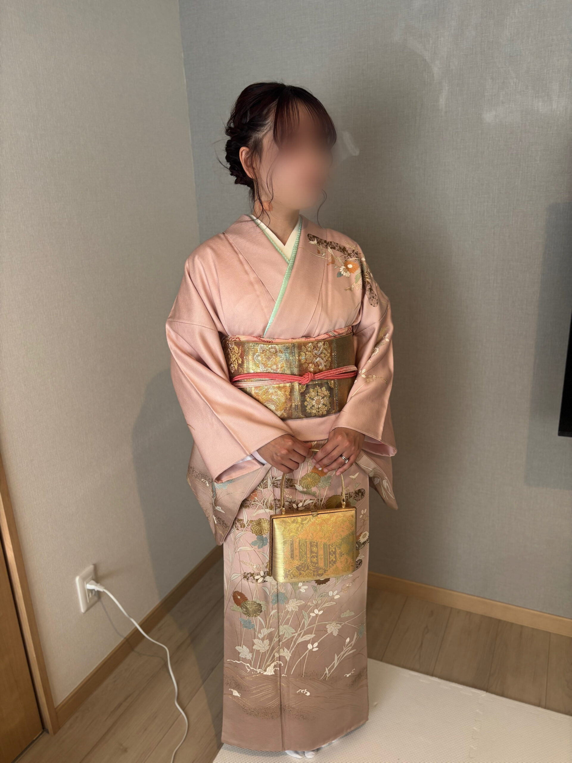 訪問着の着付け事例