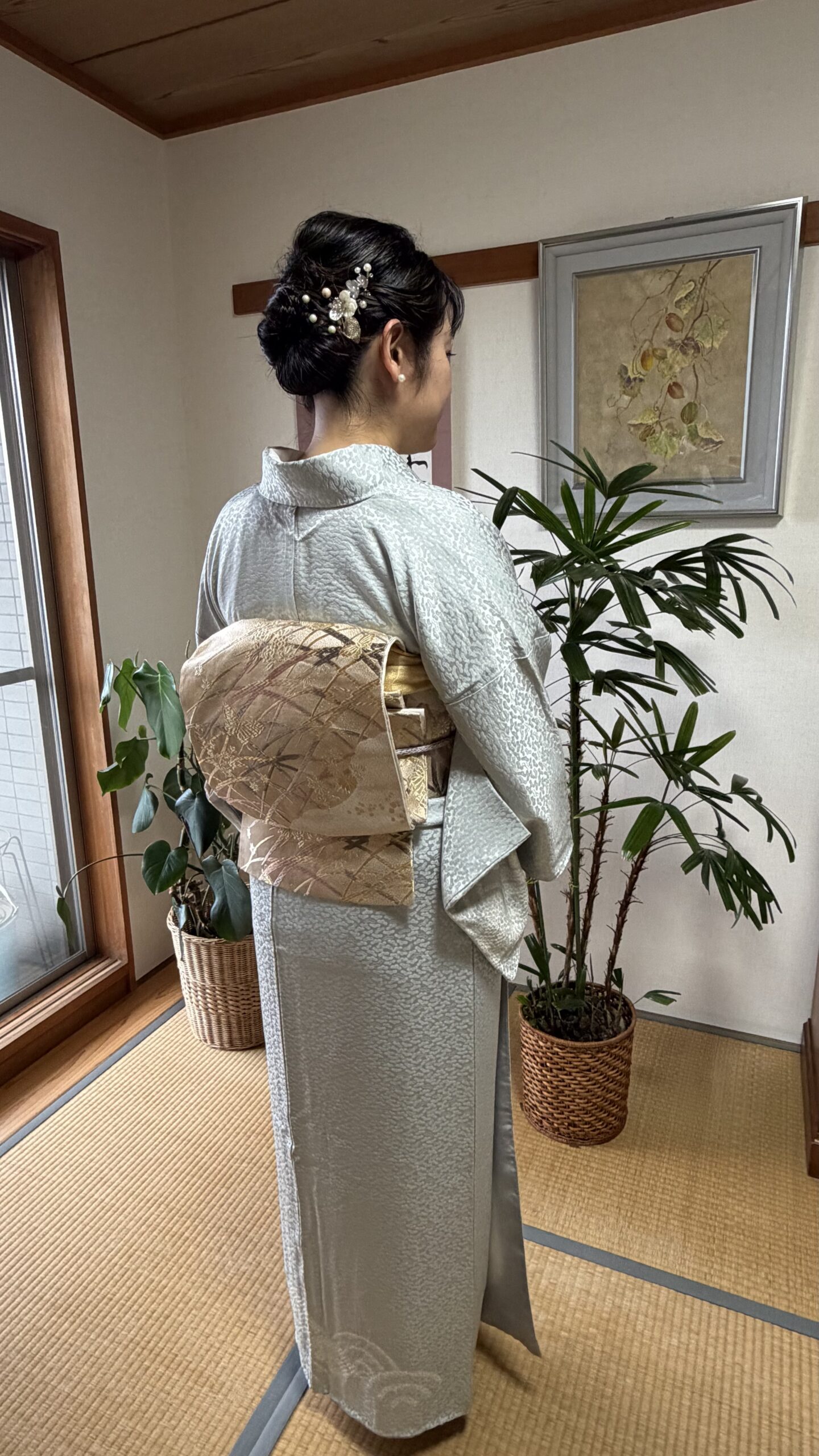 訪問着の着付け事例